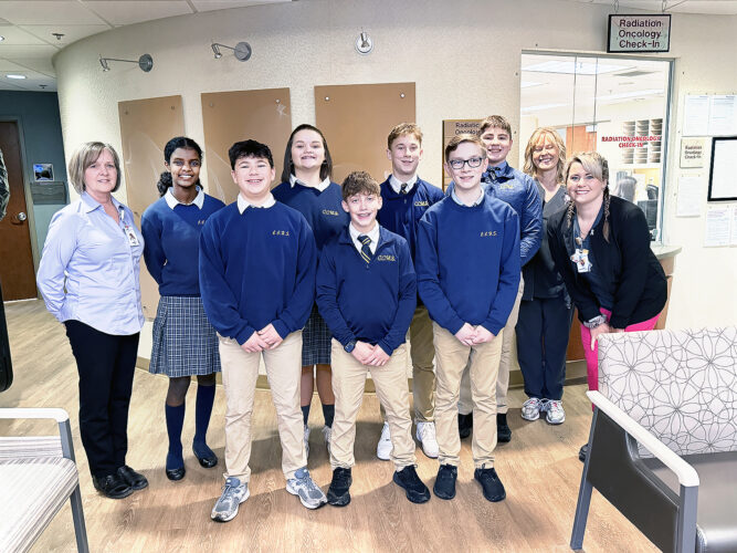Catholic Central gives to patients